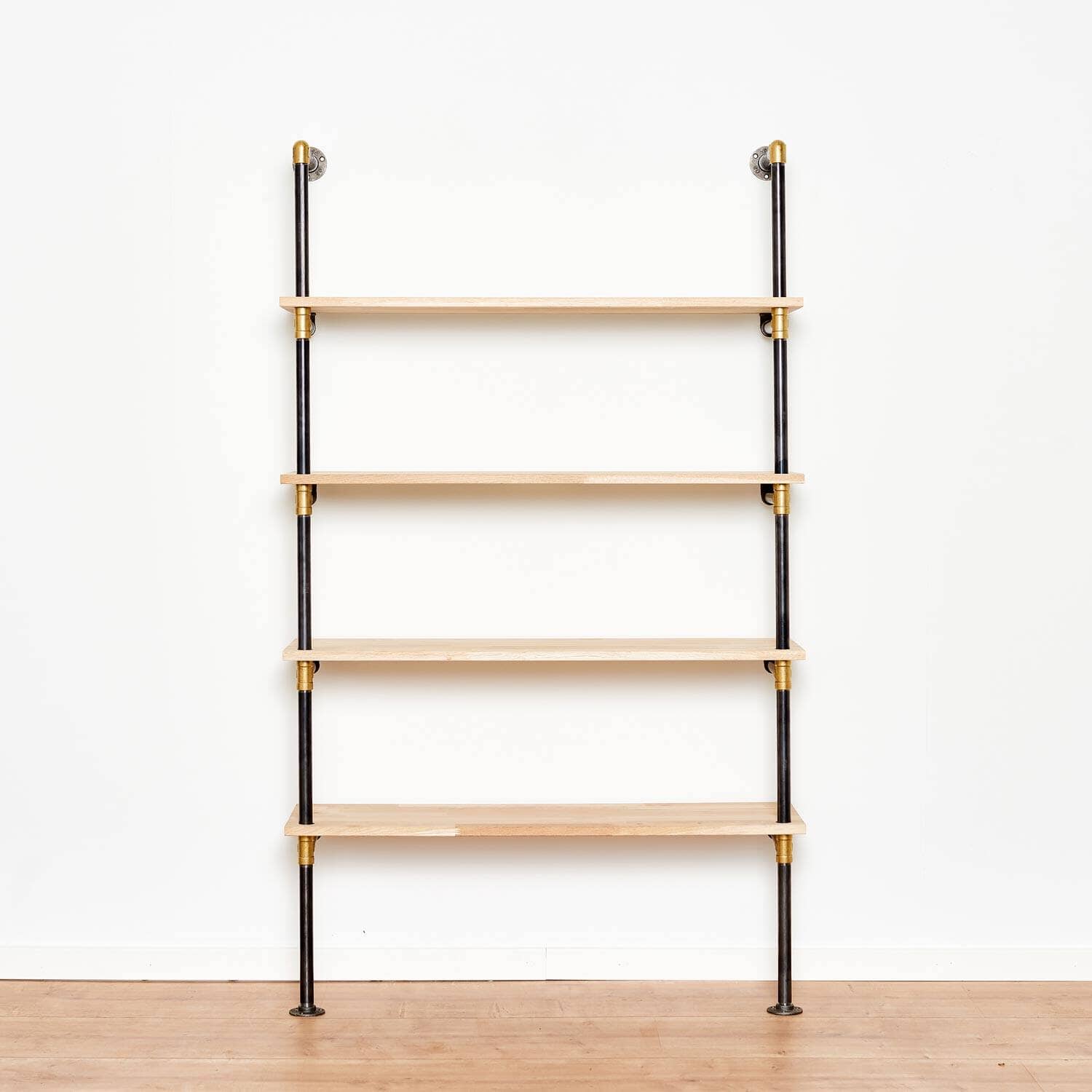 Reol MILEY sort med messing