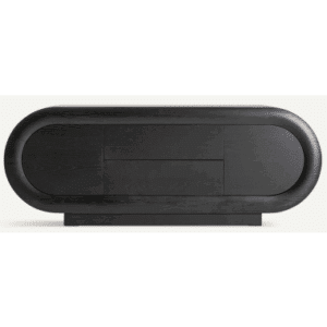 CHAMONIX Skænk i egetræ og egetræsfinér B200 cm - Sort