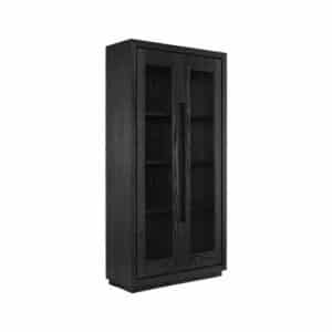 Hunter Glass Cabinet Black